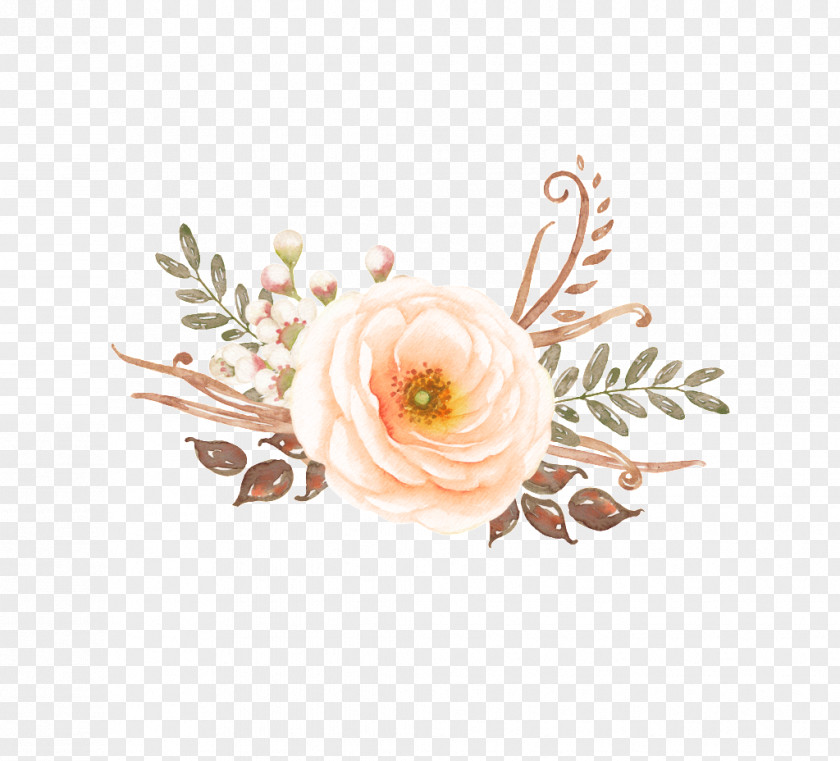 Image Painting Design Cut Flowers Illustration PNG