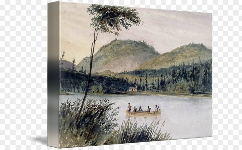 Painting Watercolor Gallery Wrap Picture Frames Loch PNG
