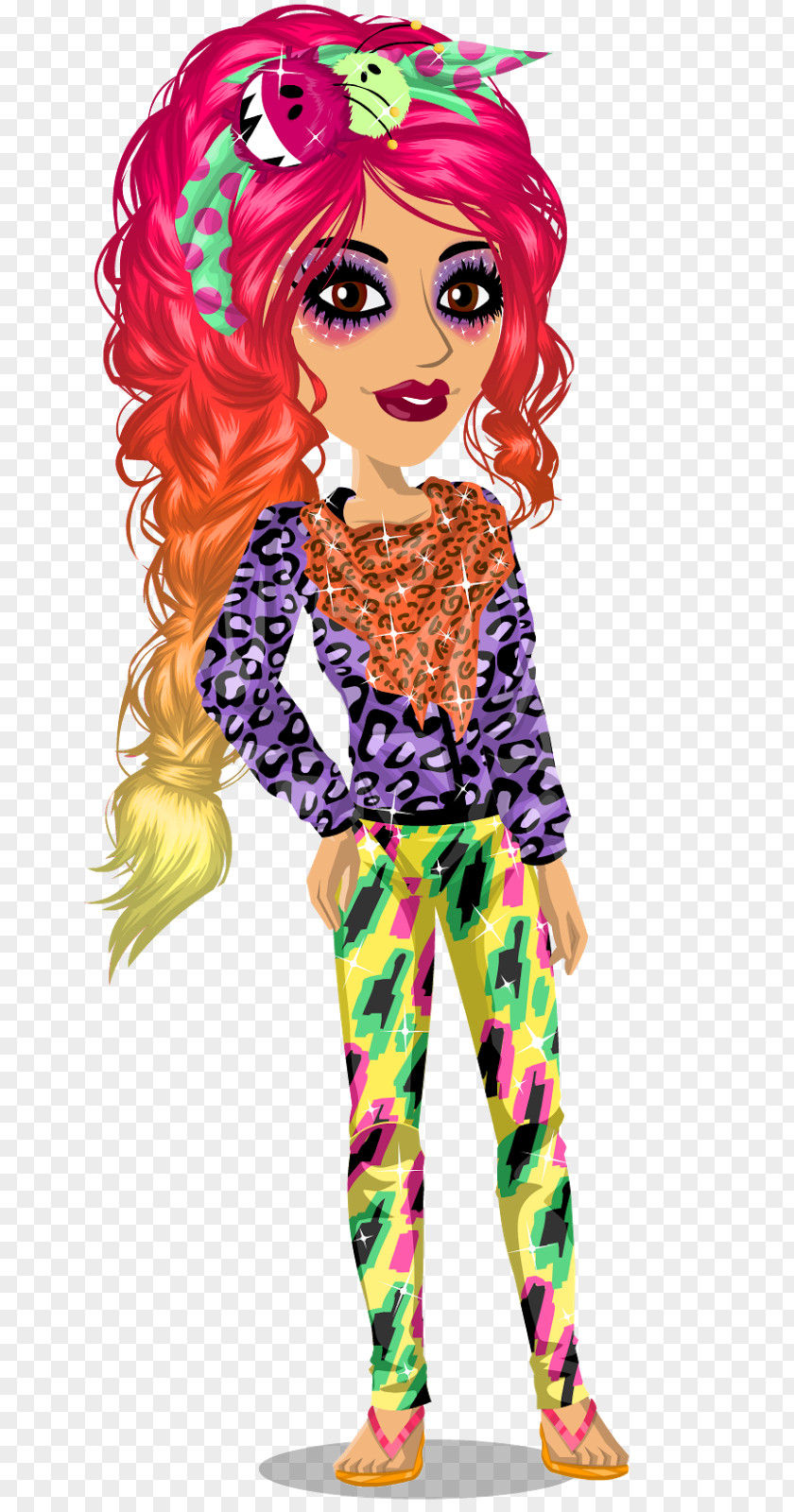 Sc Msp MovieStarPlanet Cartoon Barbie Clown PNG