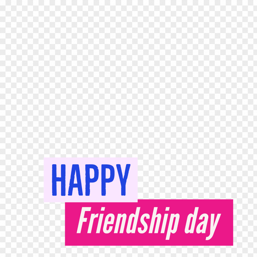 Send A Card To Friend Day Logo Brand Font Purple Product PNG