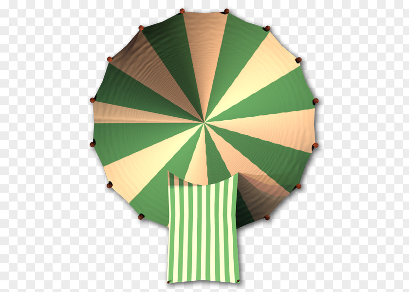 Umbrella Green PNG