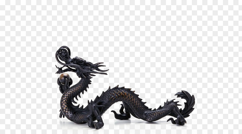 Black Dragon Chinese U96d5u5851u96d5u5851 Sculpture Photography Art PNG