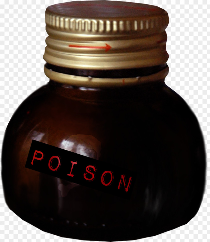 Brown Glass Bottle PNG