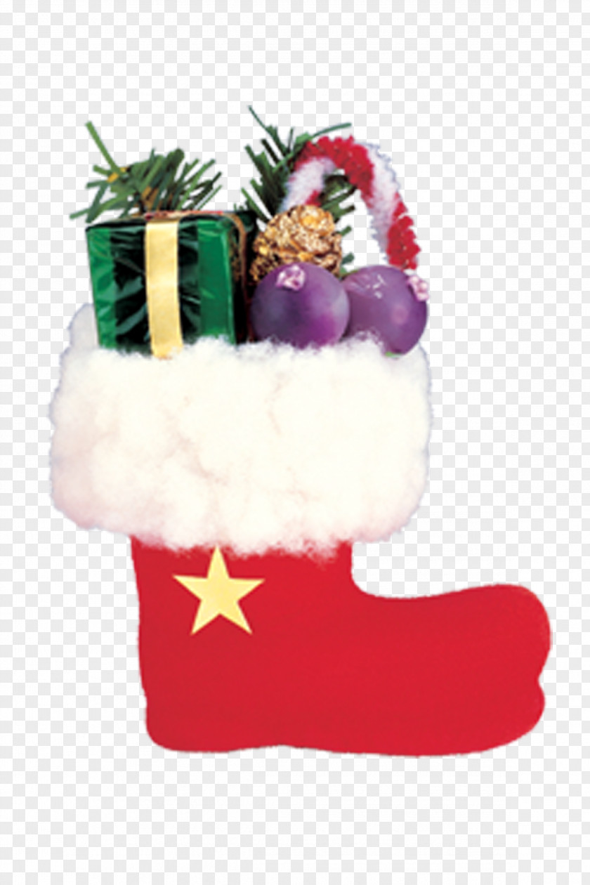 Cutout Christmas Boots Free HD Clips The Shoes Santa Claus Boot PNG