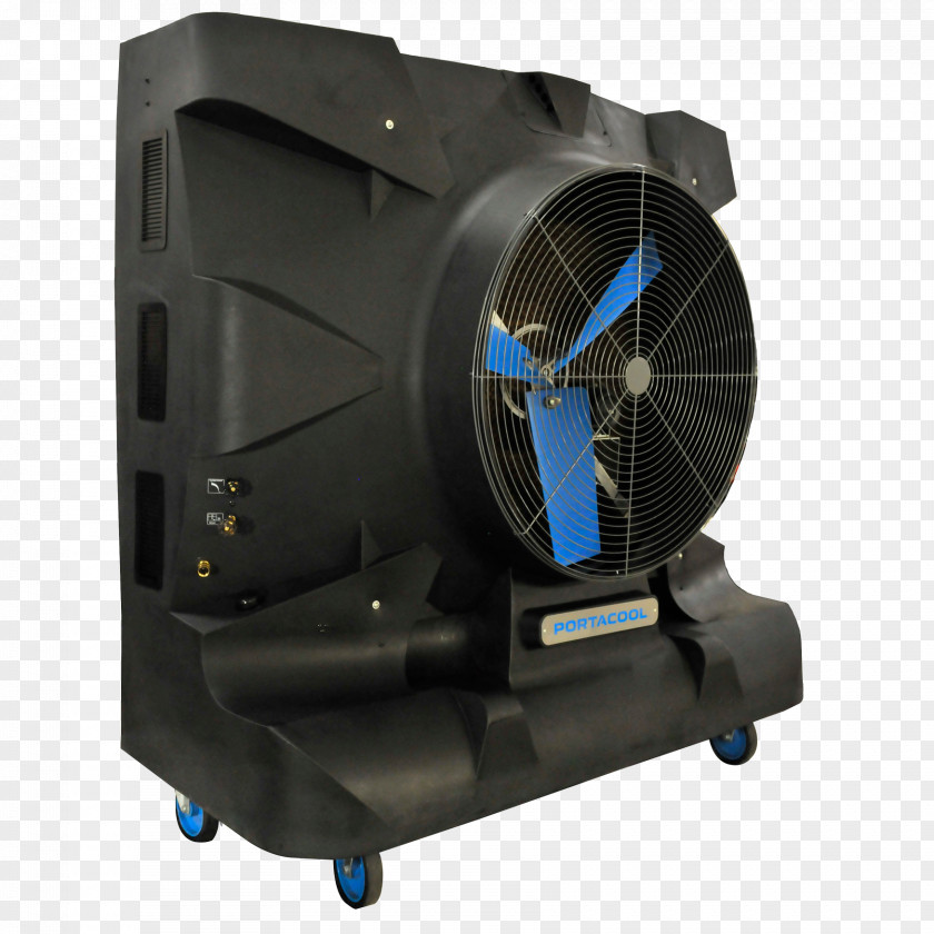 Hurricane Evaporative Cooler Refrigeration Airflow Fan Global Industrial PNG
