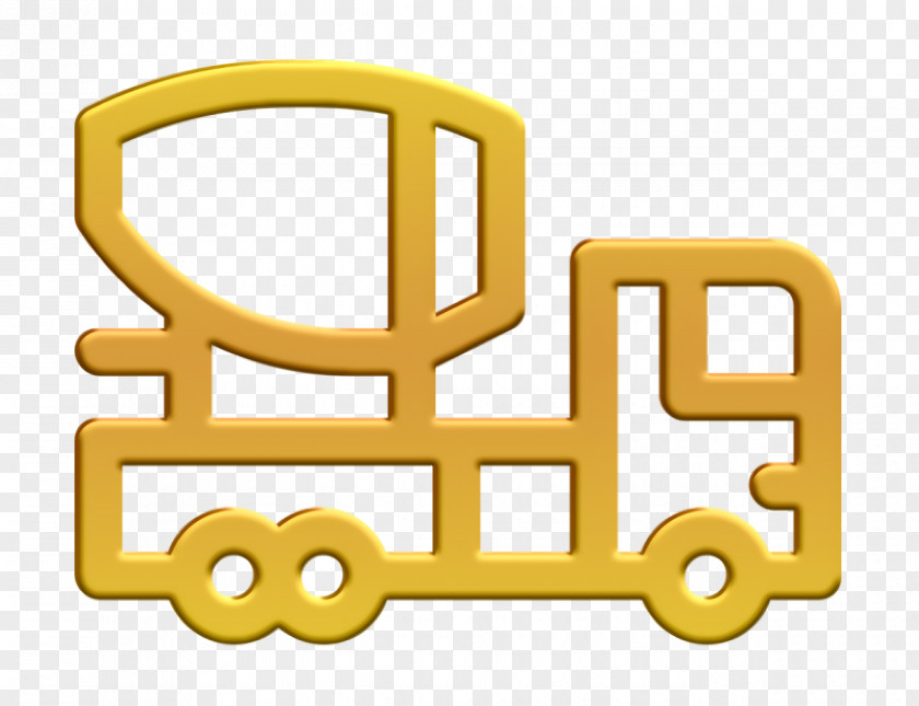 Mixer Truck Icon Transport PNG