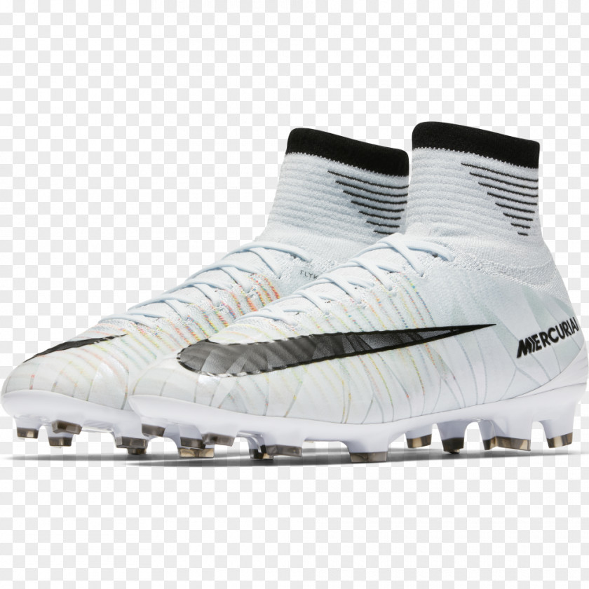 Nike Mercurial Vapor Football Boot White PNG