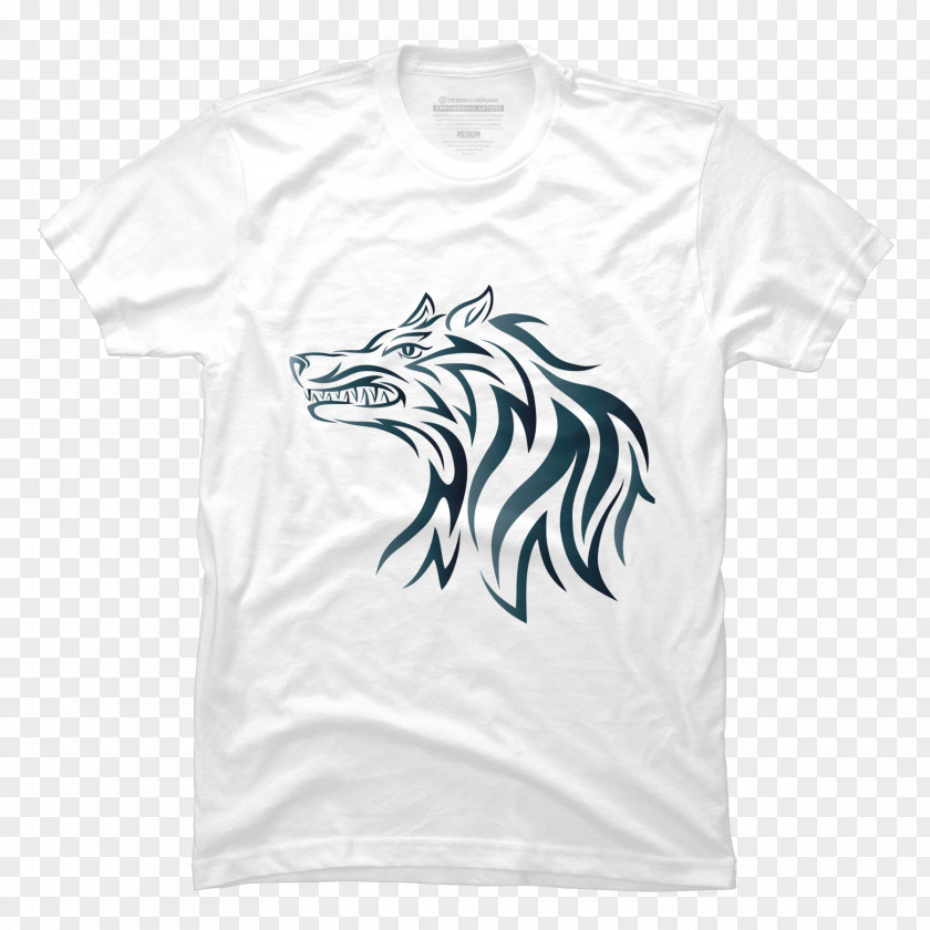 T-shirt Gray Wolf Vector Graphics Mammal Illustration Clip Art PNG