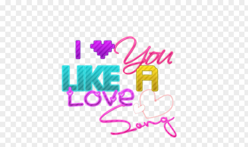 You Text Love Like A Song Graphic Design Animation PNG