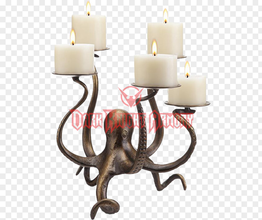 Candle Octopus Candelabra Candlestick Lantern PNG