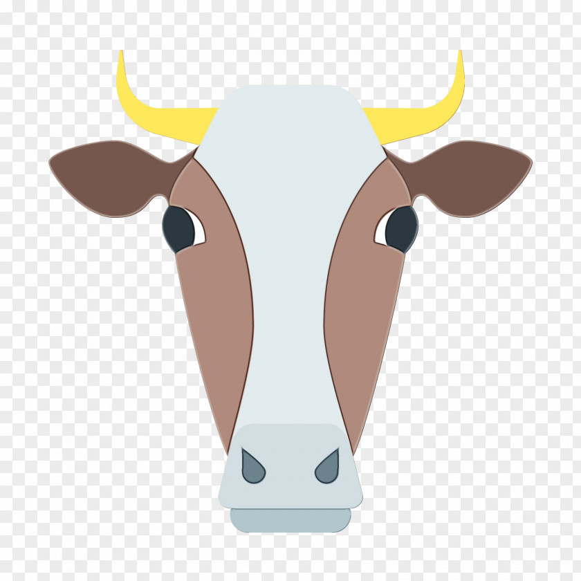 Dairy Cow Livestock Painting Cartoon PNG