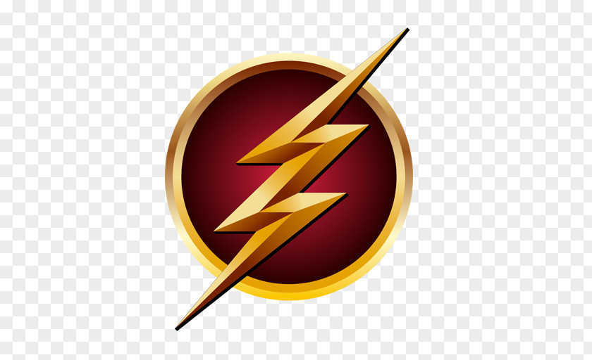 Flash Wally West Logo Superhero Decal PNG