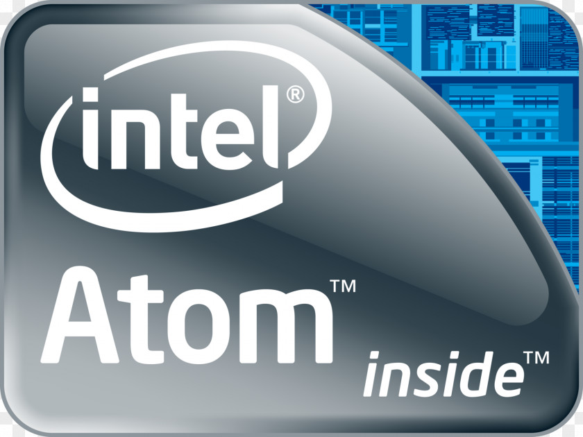 Intel Atom Core Central Processing Unit PNG