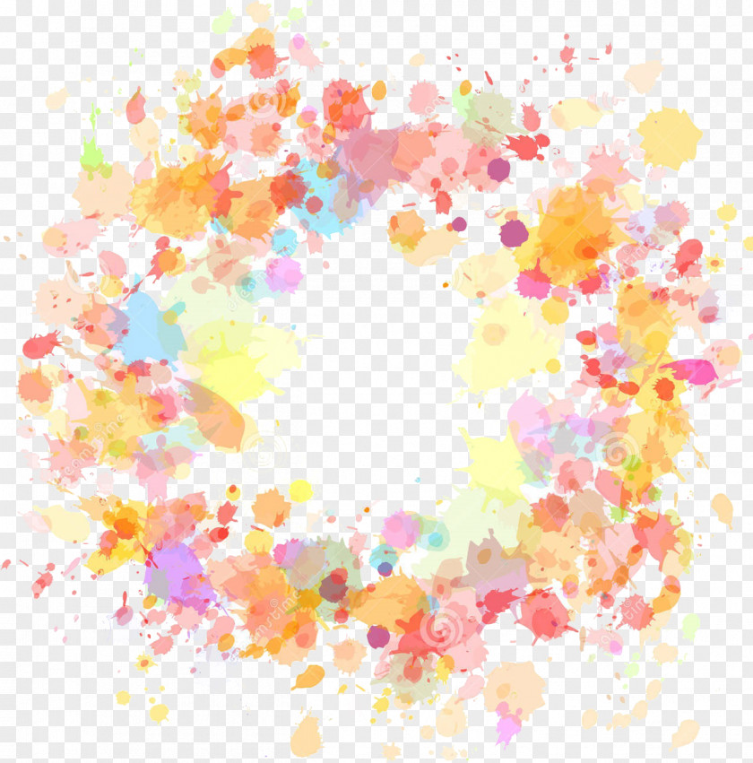 Watercolor Brush Painting Photography Abstraction PNG