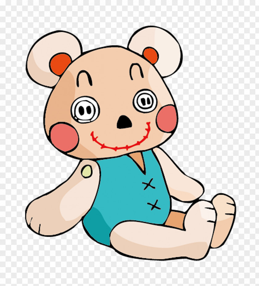 Cartoon Toy Bear Material Doll Stuffed PNG