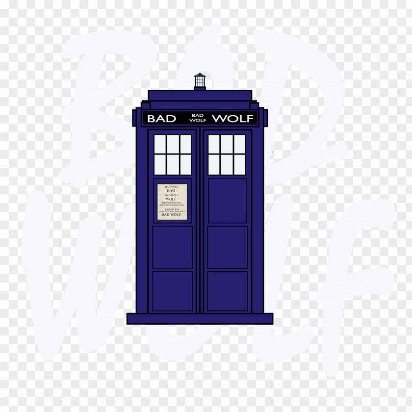 Doctor TARDIS Police Box Wall Decal Image PNG