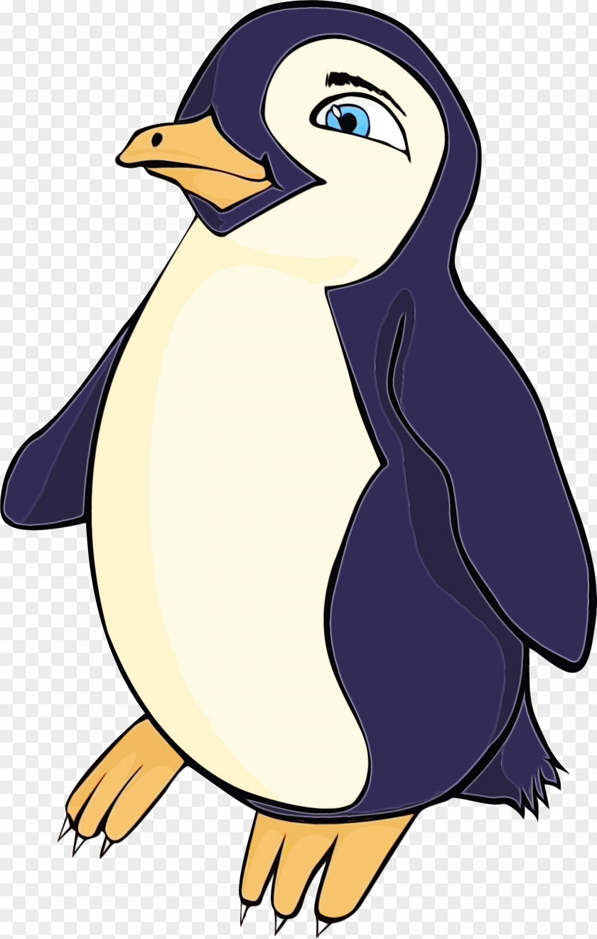 Emperor Penguin King PNG