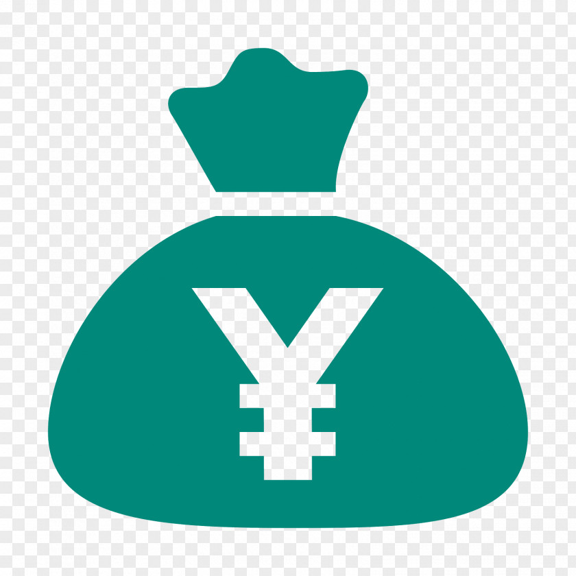 Icon Material Money Bag Investment Fund Japanese Yen PNG