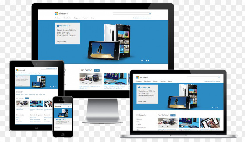 Responsive Design Web Development PNG