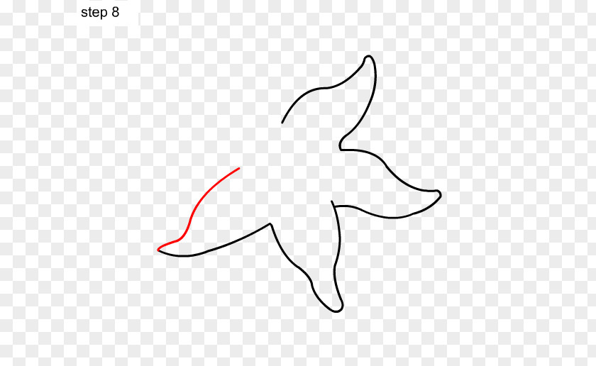Starfish Drawing Line Art /m/02csf Clip PNG