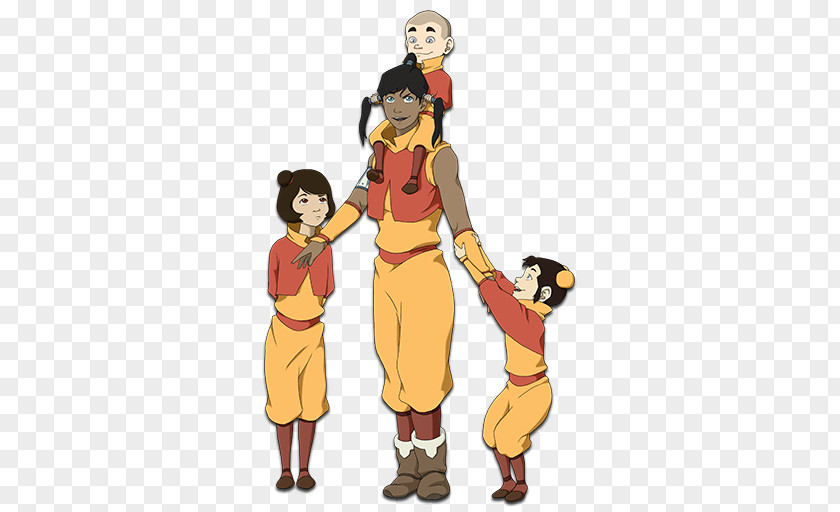 Aang Korra Mako Zuko Bolin PNG