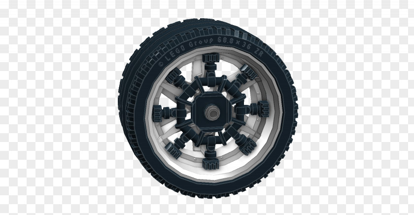 Car Wheel Alloy Rim Tire PNG