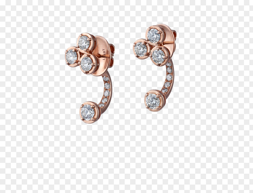 Diamond Stud Earring Body Jewellery Silver PNG