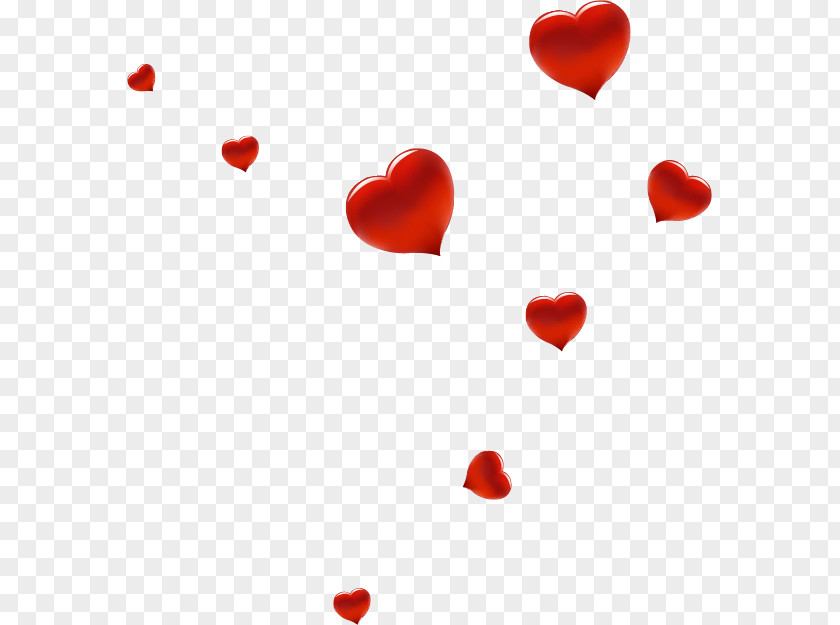 Floating Hearts Heart Euclidean Vector PNG