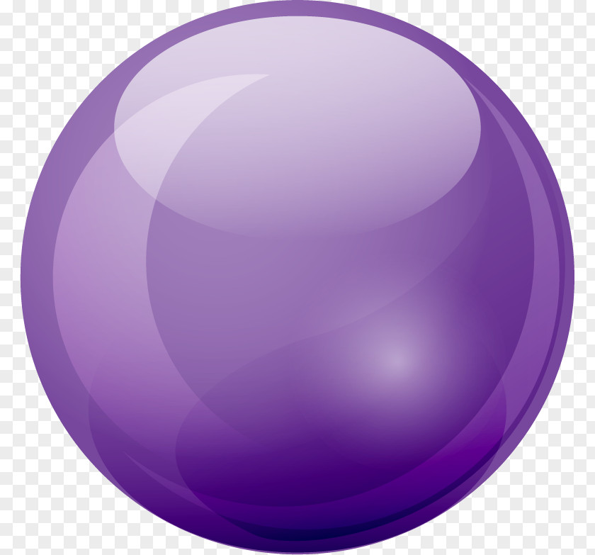 Marble Ball, Purple. PNG