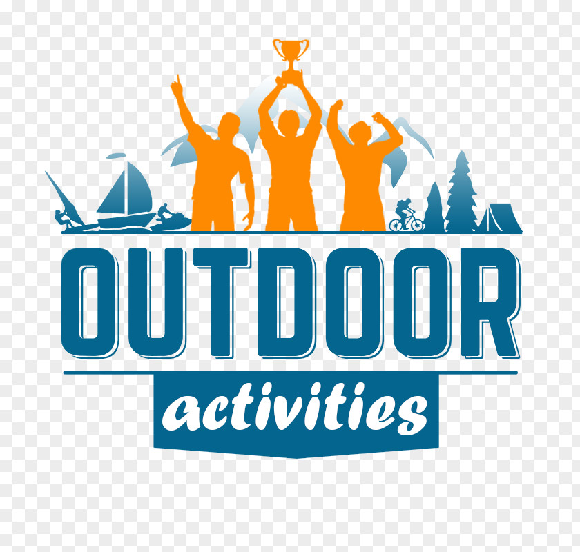 Outdoor Activity Recreation Fishing Hiking Camping Logo PNG