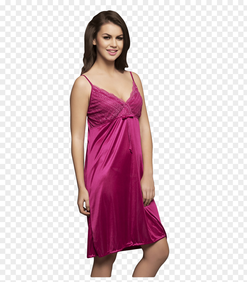 Satin Nightwear Nightgown Robe Dress PNG