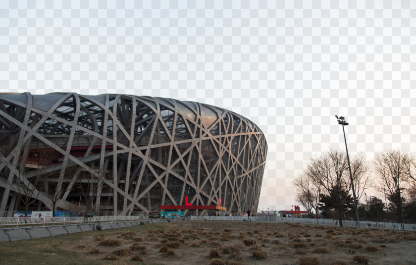 Bird's Nest Beijing National Stadium Architecture Sports Venue PNG