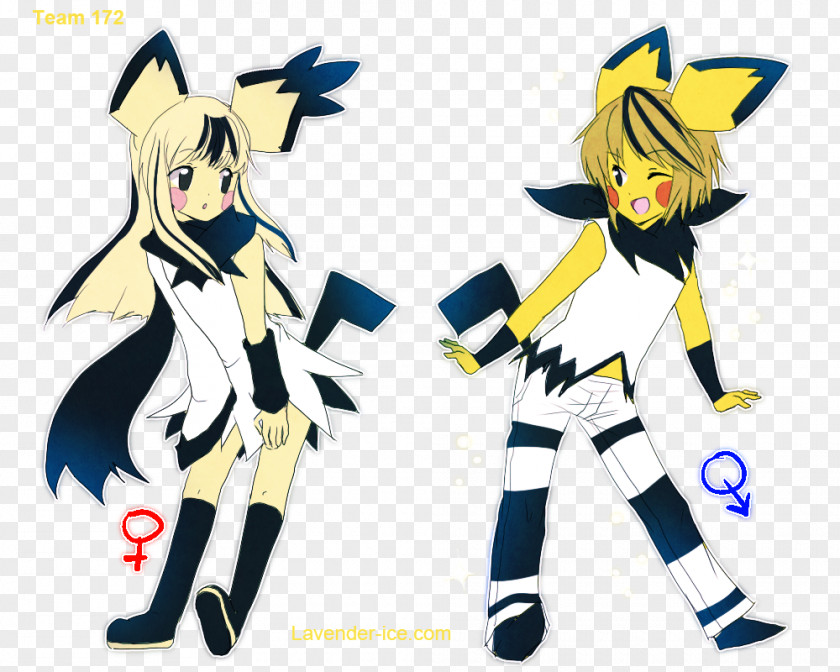 Couple Figure Pikachu Moe Anthropomorphism Pichu Pokémon Sylveon PNG