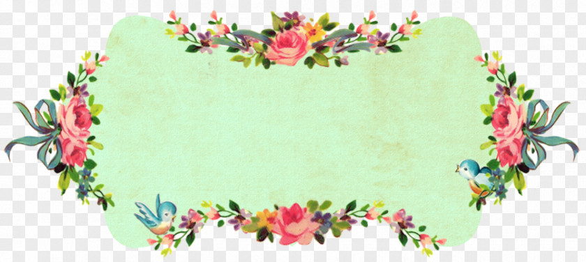 Etiquetas Vintage Clip Art Flower Paper Floral Design PNG