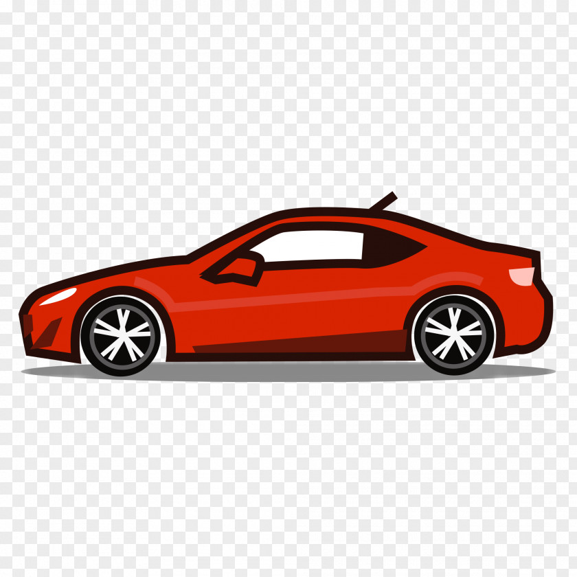 Sports Car Luxury Vehicle Mid-size Compact PNG