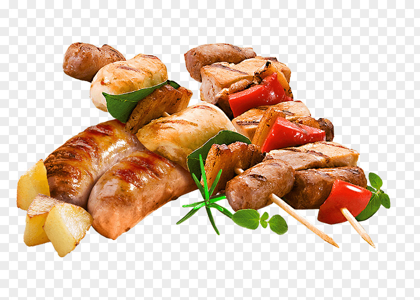 Barbecue Grill Salami Sausage Meat PNG