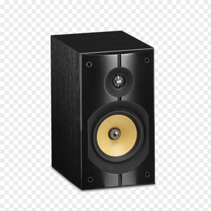 HiFi Speaker Audio Enthusiast Loudspeaker Enclosure Bookshelf Bookcase PSB Speakers PNG