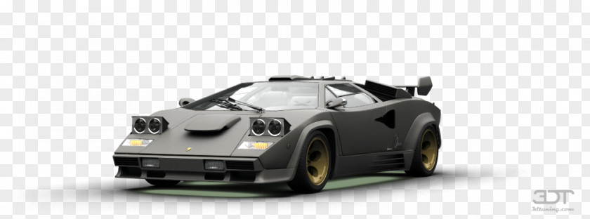Lamborghini Countach Supercar Model Car Automotive Design Performance PNG