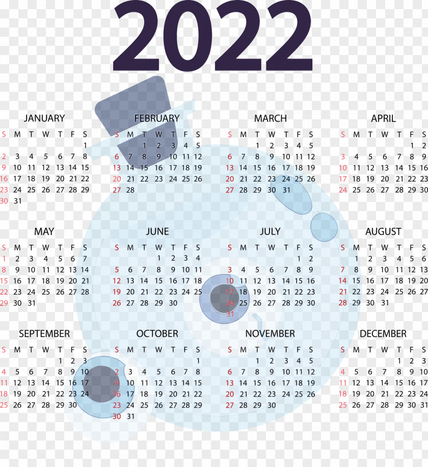 Calendar System Calendar Year Sunday 2022 Annual Calendar PNG