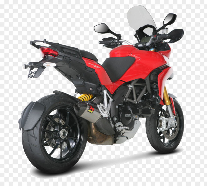 Ducati Transparent Image Multistrada 1200 Exhaust System Akrapoviu010d Car Muffler PNG