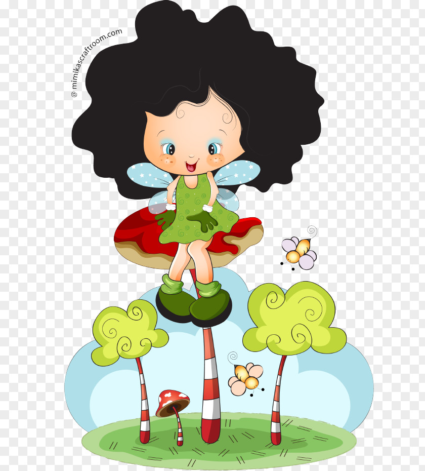 Fairy Drawing Painting Illustration Image PNG