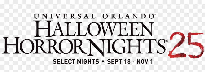 Horror Night Halloween Nights Logo Brand Font Product PNG