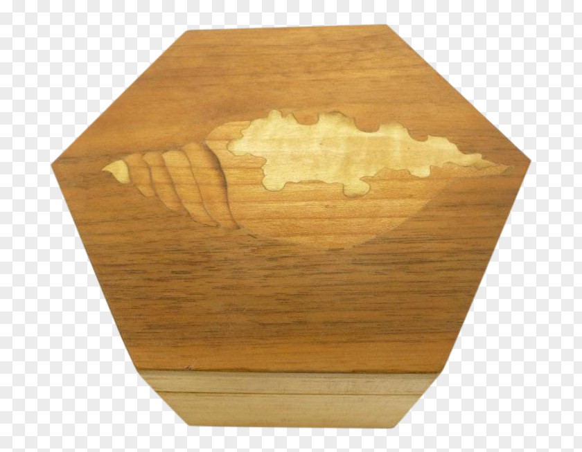 Marquetry Keepsake Box Inlay Wood Hexagon PNG