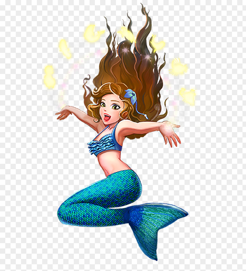 Mermaid Tail Fin Fun Legendary Creature PNG