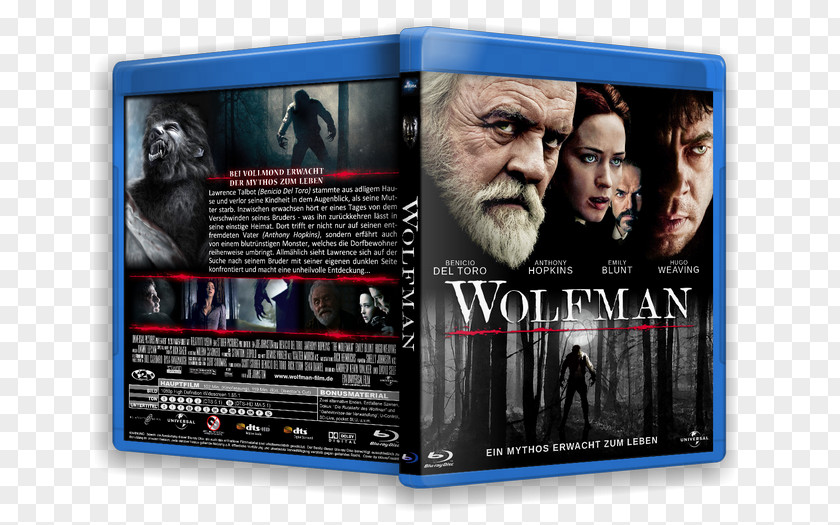 Sommer Ray The Wolfman Anthony Hopkins Universal Pictures Director's Cut Extended Edition PNG
