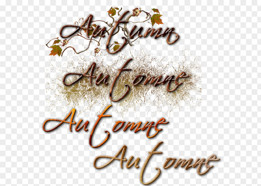 Automne Streamer Graphics Autumn Friendship Website Text PNG