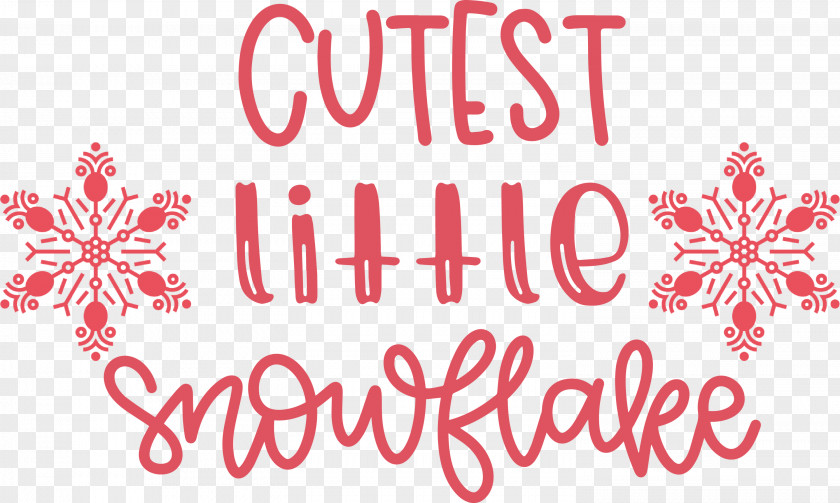 Cutest Snowflake Winter Snow PNG