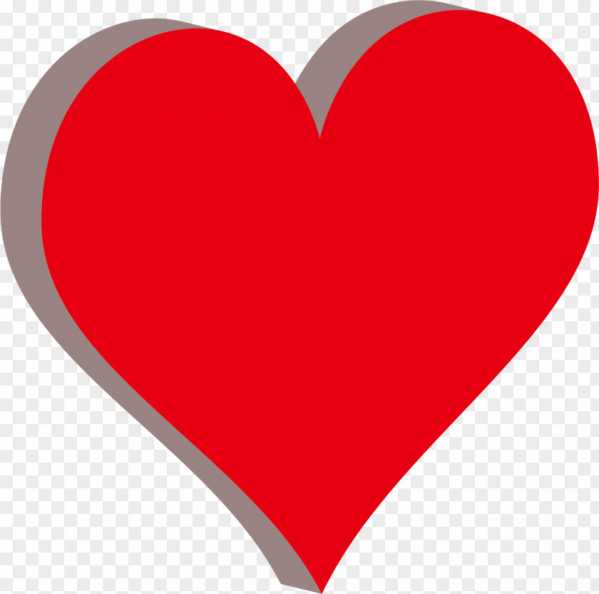 Heart Shadow Computer File PNG