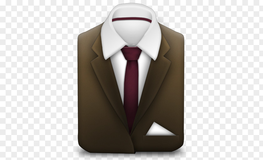 Suit Necktie Black Tie Icon PNG