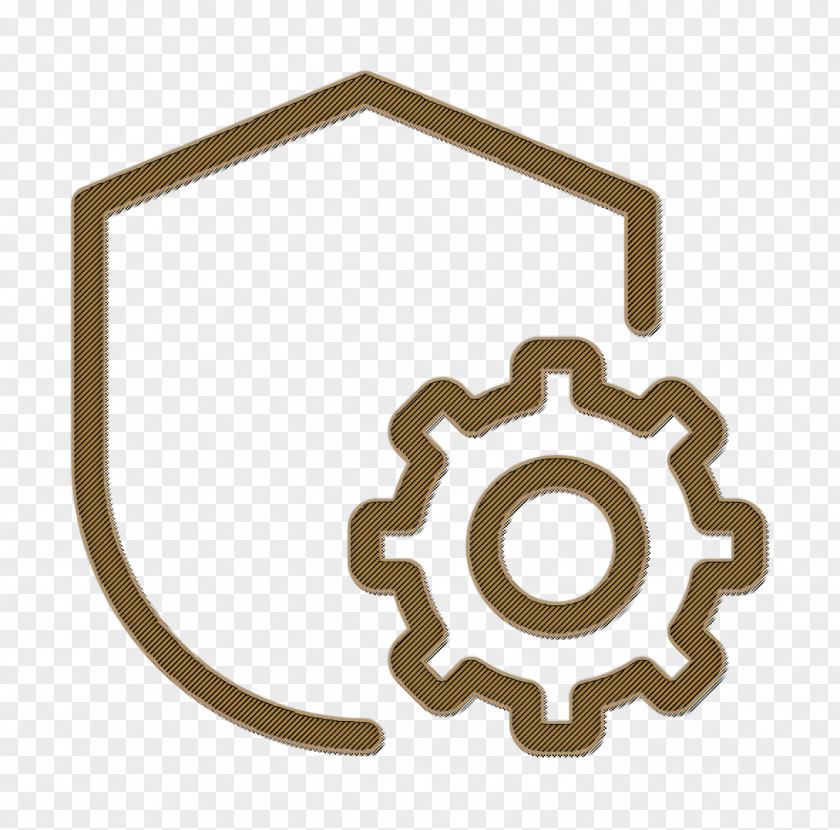 Technology Icon Shield PNG
